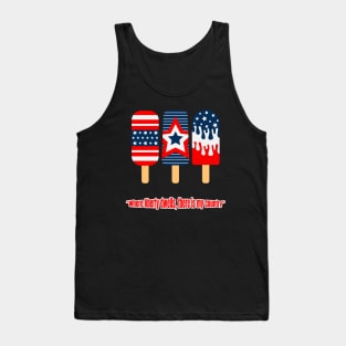 4th July popsicle fun Tank Top